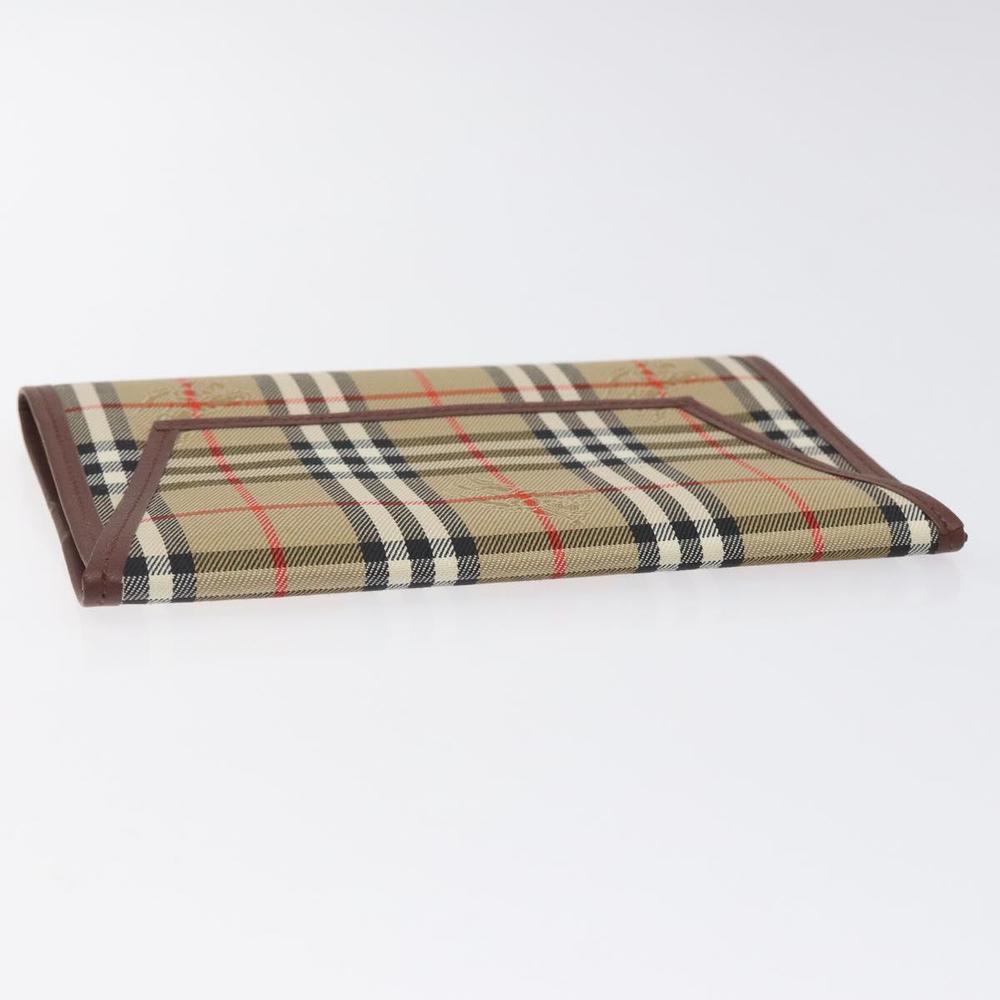 BURBERRY Nova Check Day Planner Cover Canvas Beige Auth am8273 - Picture 5 of 16
